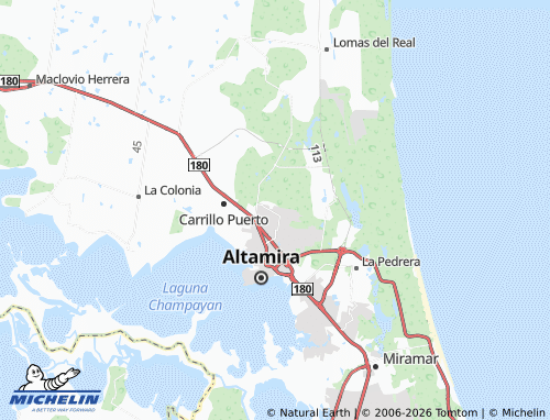 MICHELIN-Landkarte Adolfo López Mateos Norte - ViaMichelin