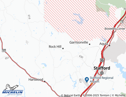 MICHELIN Rock Hill map - ViaMichelin
