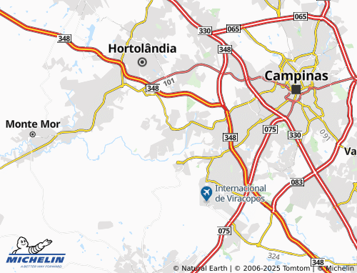 MICHELIN Loteamento Residencial Novo Mundo map - ViaMichelin