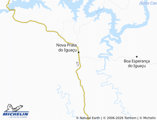 MICHELIN Sagais map - ViaMichelin