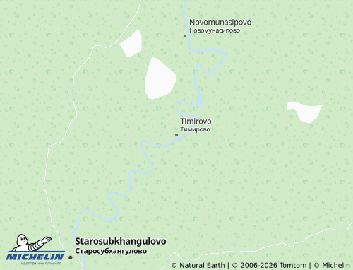 MICHELIN-Landkarte Timirovo - ViaMichelin