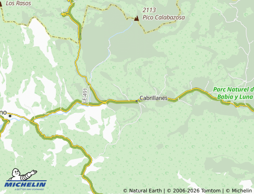 MICHELIN Las Murias map - ViaMichelin