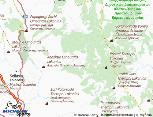 MICHELIN Veria map - ViaMichelin