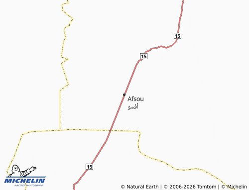 Mappa MICHELIN Afsou - ViaMichelin