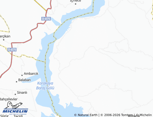 MICHELIN Işıklar map - ViaMichelin