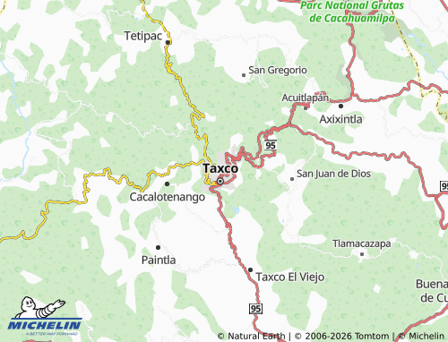 MICHELIN De Cenaobscuras map - ViaMichelin
