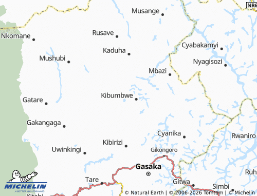 Mapa MICHELIN Nyakiza - ViaMichelin