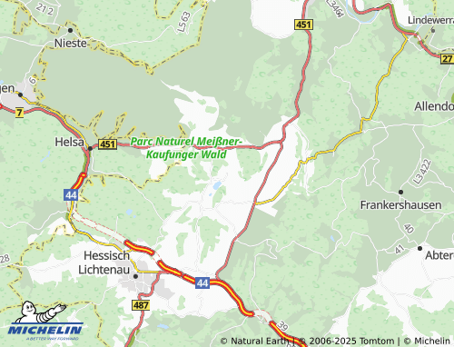 Carte MICHELIN Epterode - ViaMichelin