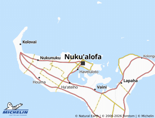 Mappa MICHELIN Kolomotu'a - ViaMichelin