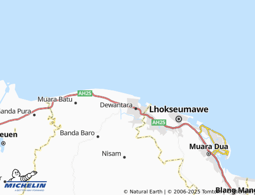 MICHELIN Bangka Jaya map - ViaMichelin
