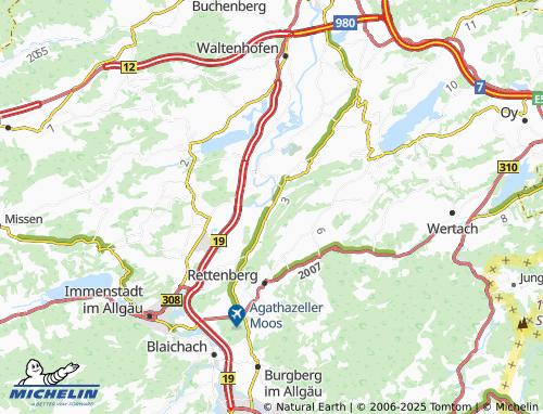 Mapa MICHELIN Rottach - ViaMichelin