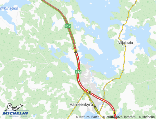 MICHELIN-Landkarte Järvenkylä - ViaMichelin