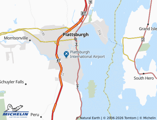 Mapa MICHELIN Parc - ViaMichelin