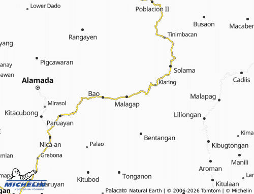 MICHELIN Malagap map - ViaMichelin