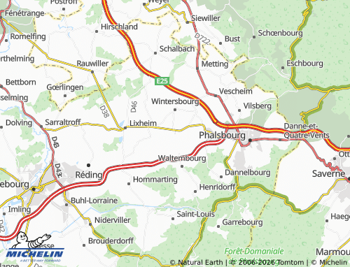Mappa MICHELIN Bourscheid - ViaMichelin