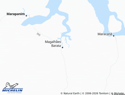 Mappa MICHELIN Magalhães Barata - ViaMichelin