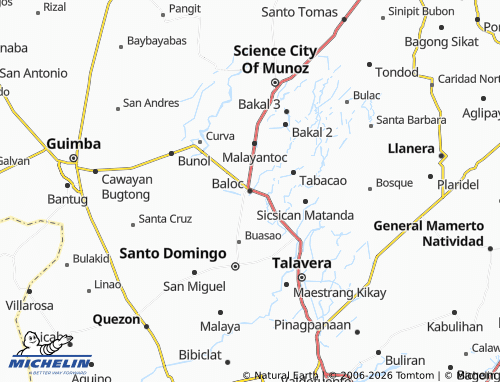 MICHELIN Baloc map - ViaMichelin