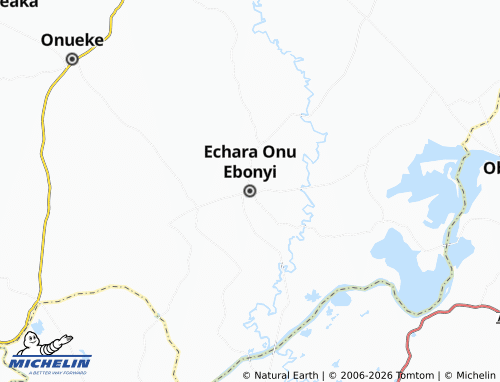 Mappa MICHELIN Echara Onu Ebonyi - ViaMichelin