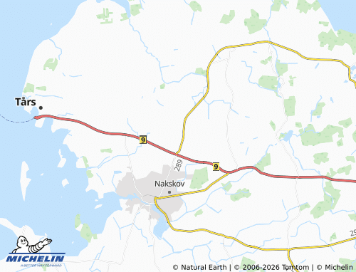 Kaart MICHELIN Vester Karleby - ViaMichelin