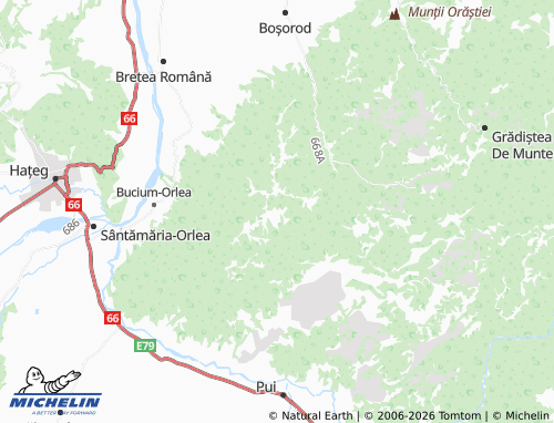 Mappa MICHELIN Ursici - ViaMichelin