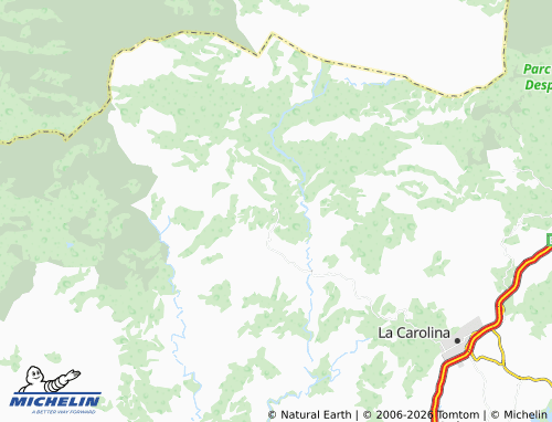MICHELIN El Centenillo map - ViaMichelin