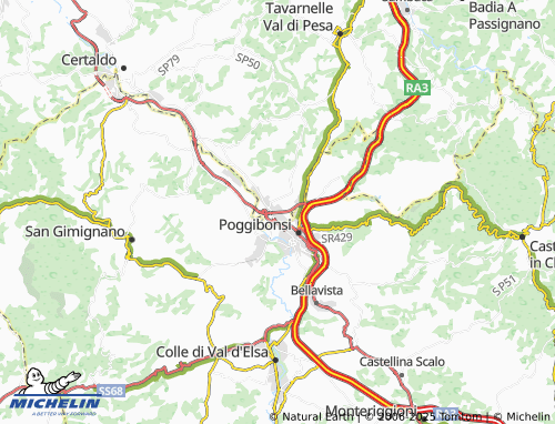 MICHELIN Zona Industriale map - ViaMichelin
