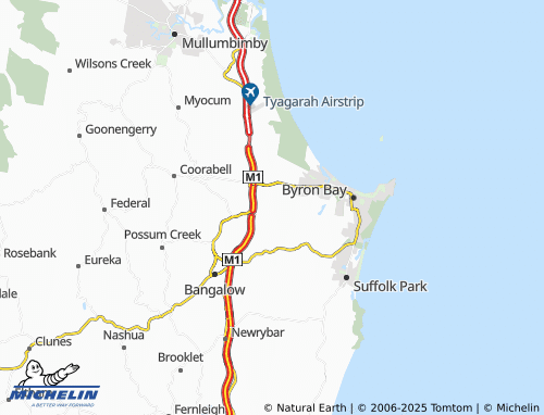 MICHELIN Ewingsdale map - ViaMichelin