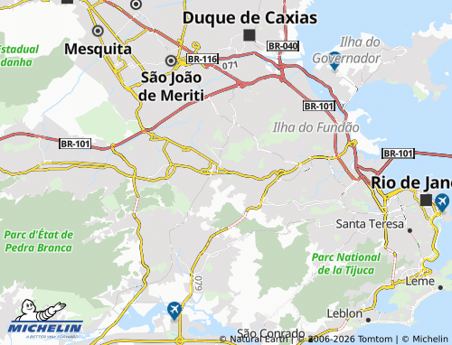Mappa MICHELIN Cascadura - ViaMichelin