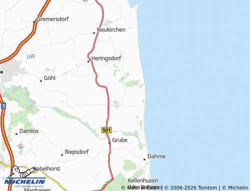 MICHELIN Süssau map - ViaMichelin