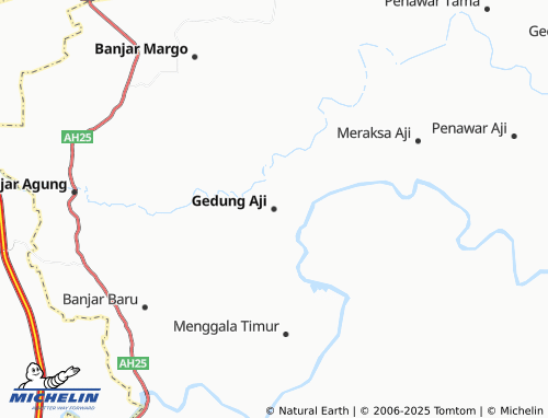 MICHELIN Gedung Aji map - ViaMichelin