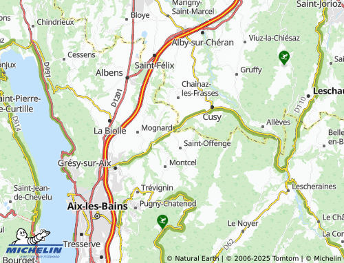MICHELIN Bassa map - ViaMichelin