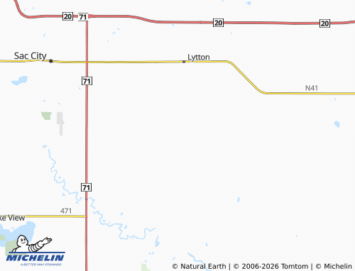 Mappa MICHELIN Coon Valley - ViaMichelin