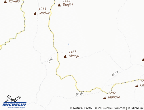 Mappa MICHELIN Chinzili - ViaMichelin