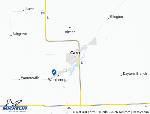 Mappa MICHELIN Caro - ViaMichelin