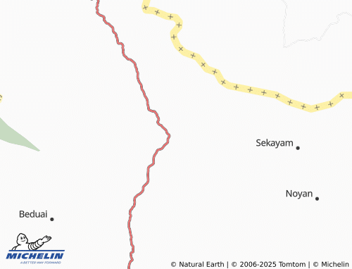 MICHELIN Balai Karangan map - ViaMichelin