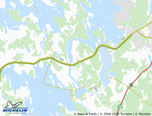 MICHELIN Knivsund map - ViaMichelin