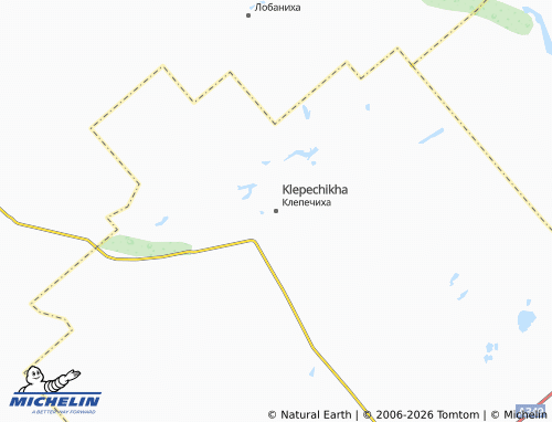 MICHELIN-Landkarte Klepechikha - ViaMichelin