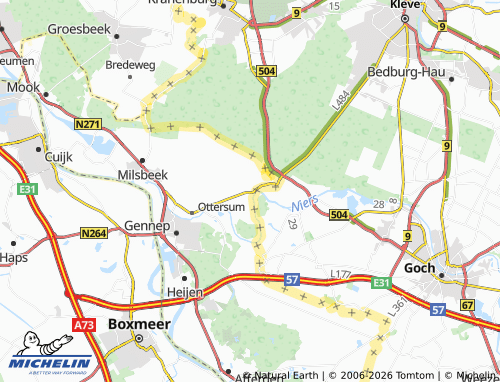 MICHELIN Ven-Zelderheide map - ViaMichelin