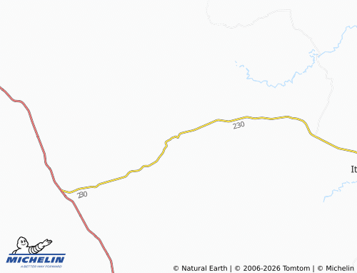 Carte MICHELIN Caiçara - ViaMichelin
