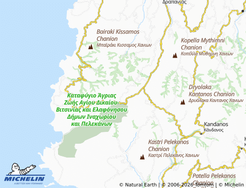 MICHELIN Limni map - ViaMichelin