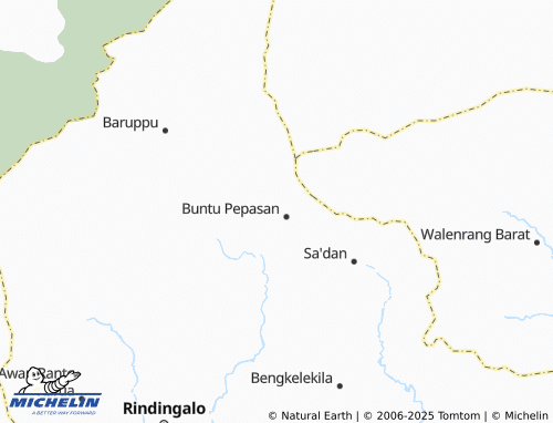 MICHELIN Lembang Talimbangan map - ViaMichelin