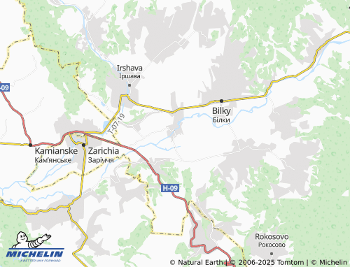 MICHELIN Velyka Roztoka map - ViaMichelin