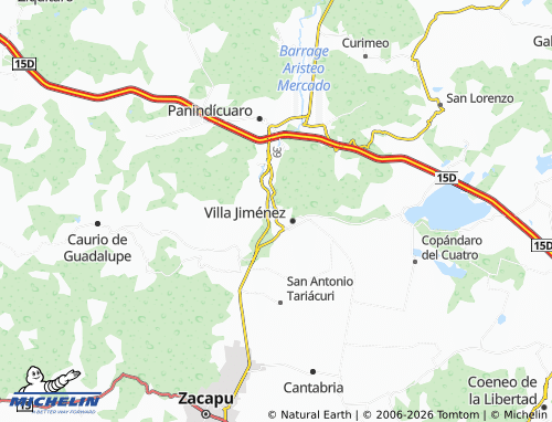 Mapa MICHELIN Jacarandas - ViaMichelin