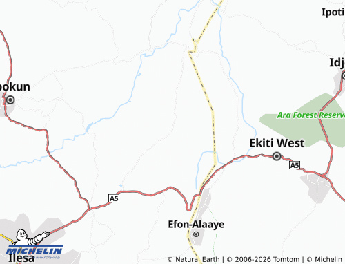 MICHELIN Esa-Oke map - ViaMichelin