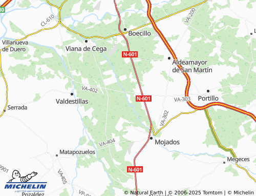 Carte MICHELIN El Cardiel - ViaMichelin