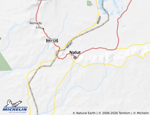 Mappa MICHELIN Nalut - ViaMichelin