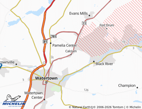 Mapa MICHELIN Calcium - ViaMichelin