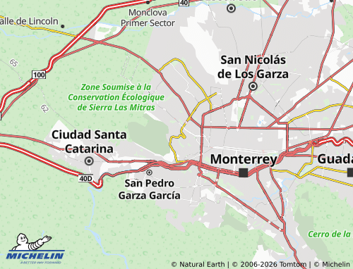 MICHELIN Cima de Las Lajas map - ViaMichelin