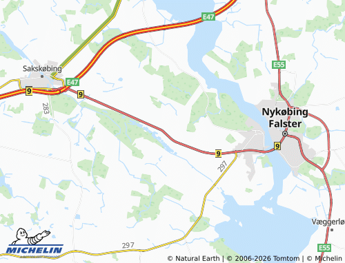 Mappa MICHELIN Grænge - ViaMichelin