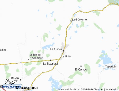Mappa MICHELIN Limón Primera Sección Sector B - ViaMichelin